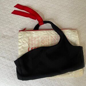 Left on Friday Offshore Bikini Top, One Shoulder Size Small